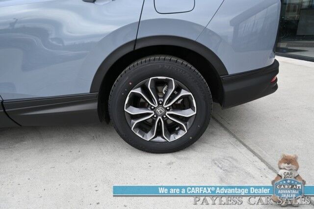 2022 Honda CR-V EX / AWD / AutoStart / Power & Heated Cloth Seats / Sunroof / Adaptive Cruise Control / Lane Depart & Blind Spot Alert / Apple CarPlay & Android Auto / Back Up Camera / Power Liftgate / 32 MPG / 1-Owner Anchorage AK