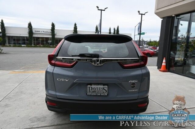2022 Honda CR-V EX / AWD / AutoStart / Power & Heated Cloth Seats / Sunroof / Adaptive Cruise Control / Lane Depart & Blind Spot Alert / Apple CarPlay & Android Auto / Back Up Camera / Power Liftgate / 32 MPG / 1-Owner Anchorage AK