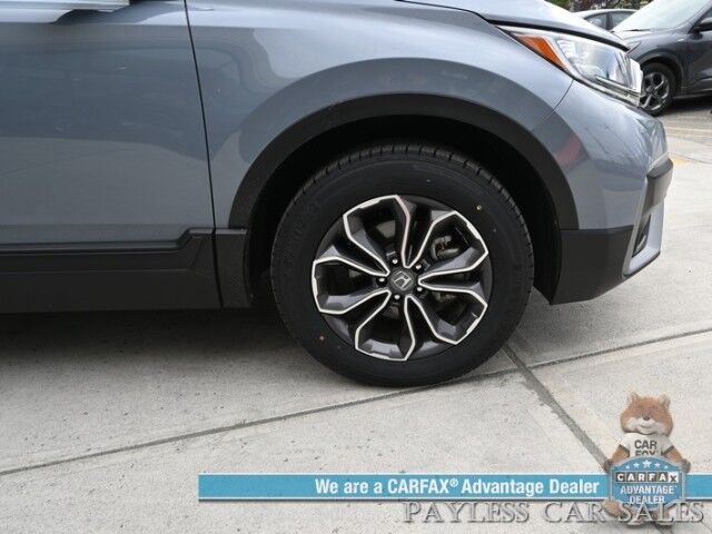 2022 Honda CR-V EX / AWD / AutoStart / Power & Heated Cloth Seats / Sunroof / Adaptive Cruise Control / Lane Depart & Blind Spot Alert / Apple CarPlay & Android Auto / Back Up Camera / Power Liftgate / 32 MPG / 1-Owner Anchorage AK