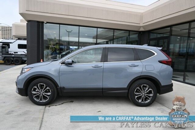 2022 Honda CR-V EX / AWD / AutoStart / Power & Heated Cloth Seats / Sunroof / Adaptive Cruise Control / Lane Depart & Blind Spot Alert / Apple CarPlay & Android Auto / Back Up Camera / Power Liftgate / 32 MPG / 1-Owner Anchorage AK