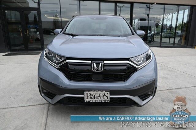 2022 Honda CR-V EX / AWD / AutoStart / Power & Heated Cloth Seats / Sunroof / Adaptive Cruise Control / Lane Depart & Blind Spot Alert / Apple CarPlay & Android Auto / Back Up Camera / Power Liftgate / 32 MPG / 1-Owner Anchorage AK