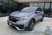 2022 Honda CR-V EX / AWD / AutoStart / Power & Heated Cloth Seats / Sunroof / Adaptive Cruise Control / Lane Depart & Blind Spot Alert / Apple CarPlay & Android Auto / Back Up Camera / Power Liftgate / 32 MPG / 1-Owner