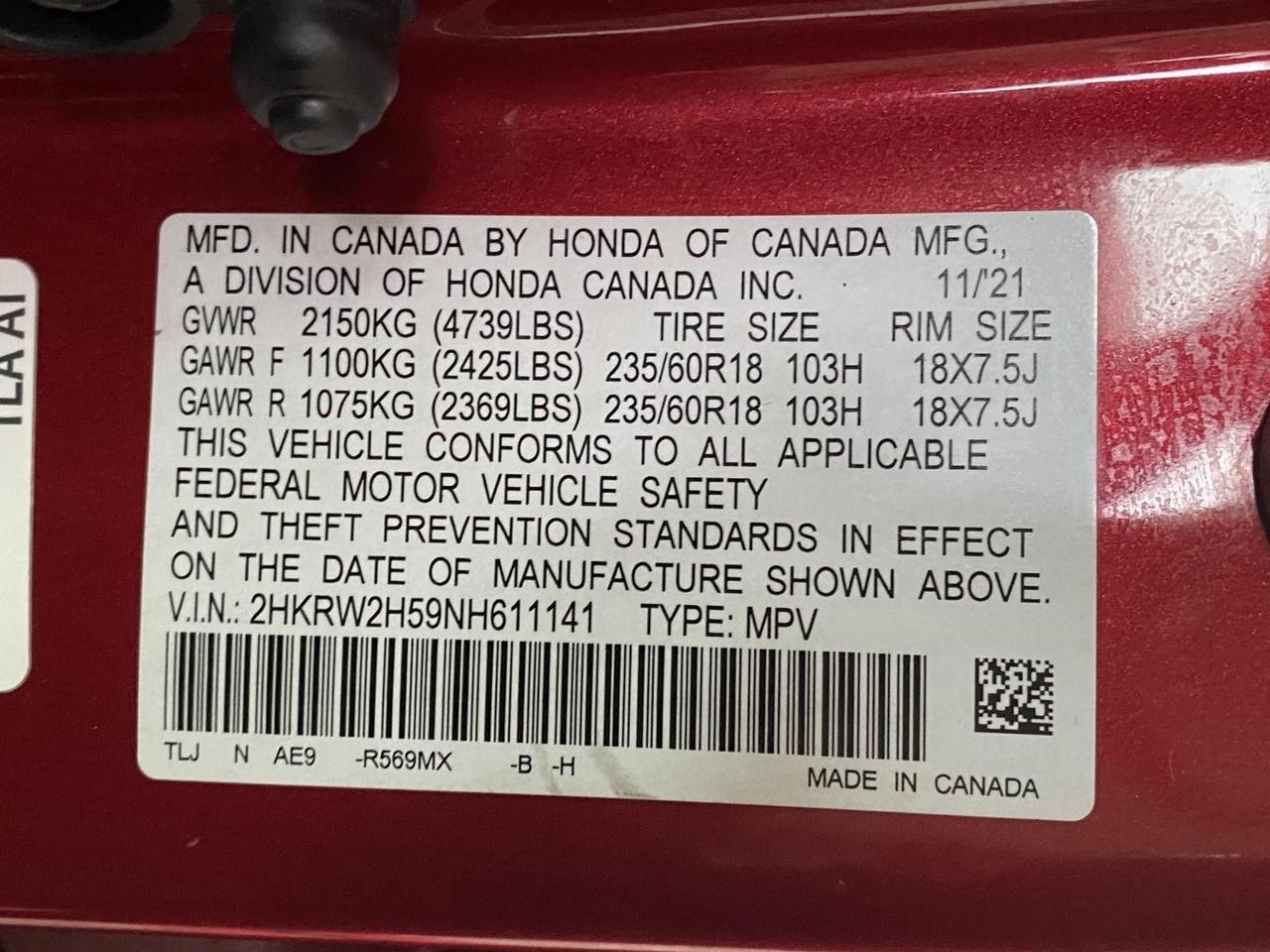 2022 Honda CR-V EX Richmond Hill NY