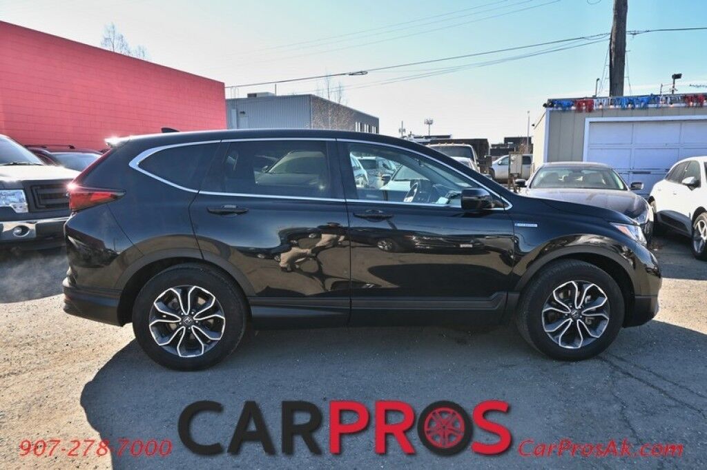 2022 Honda CR-V Hybrid EX-L - AWD - Power and Heated Leather Seats - Keyless Entry w/ Push to Start - Auto Start - Bluetooth - Apple CarPlay/Android Auto - Navigation - BSI System w/ Collision Mitigation - Navigation - Power Sunroof Anchorage AK