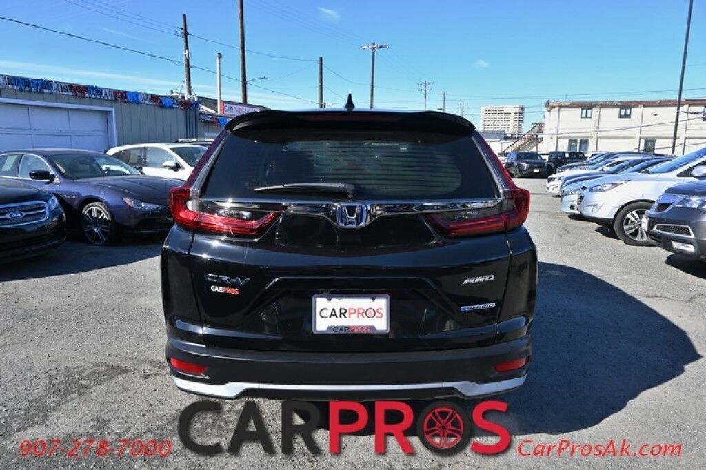 2022 Honda CR-V Hybrid EX-L - AWD - Power and Heated Leather Seats - Keyless Entry w/ Push to Start - Auto Start - Bluetooth - Apple CarPlay/Android Auto - Navigation - BSI System w/ Collision Mitigation - Navigation - Power Sunroof Anchorage AK