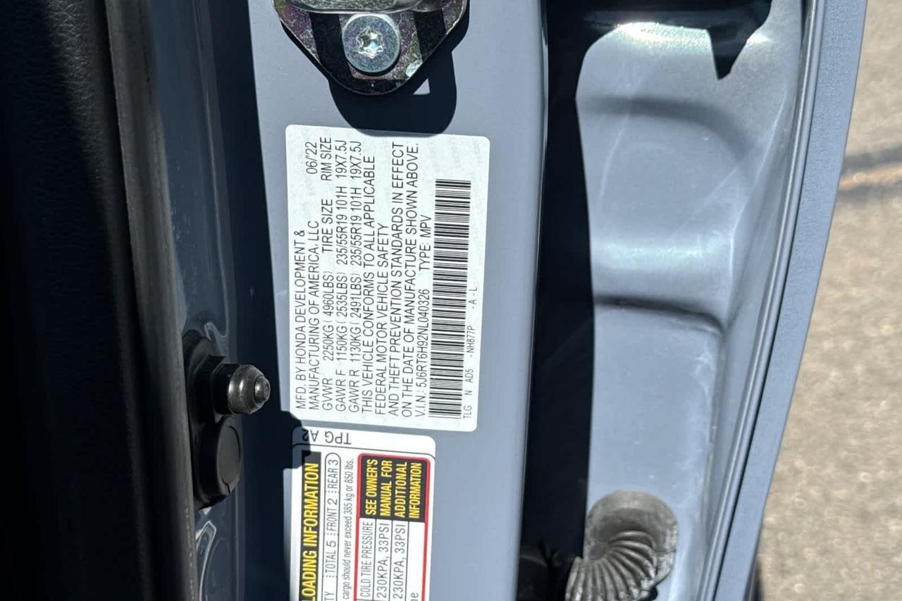 2022 Honda CR-V Hybrid Touring Roseville CA