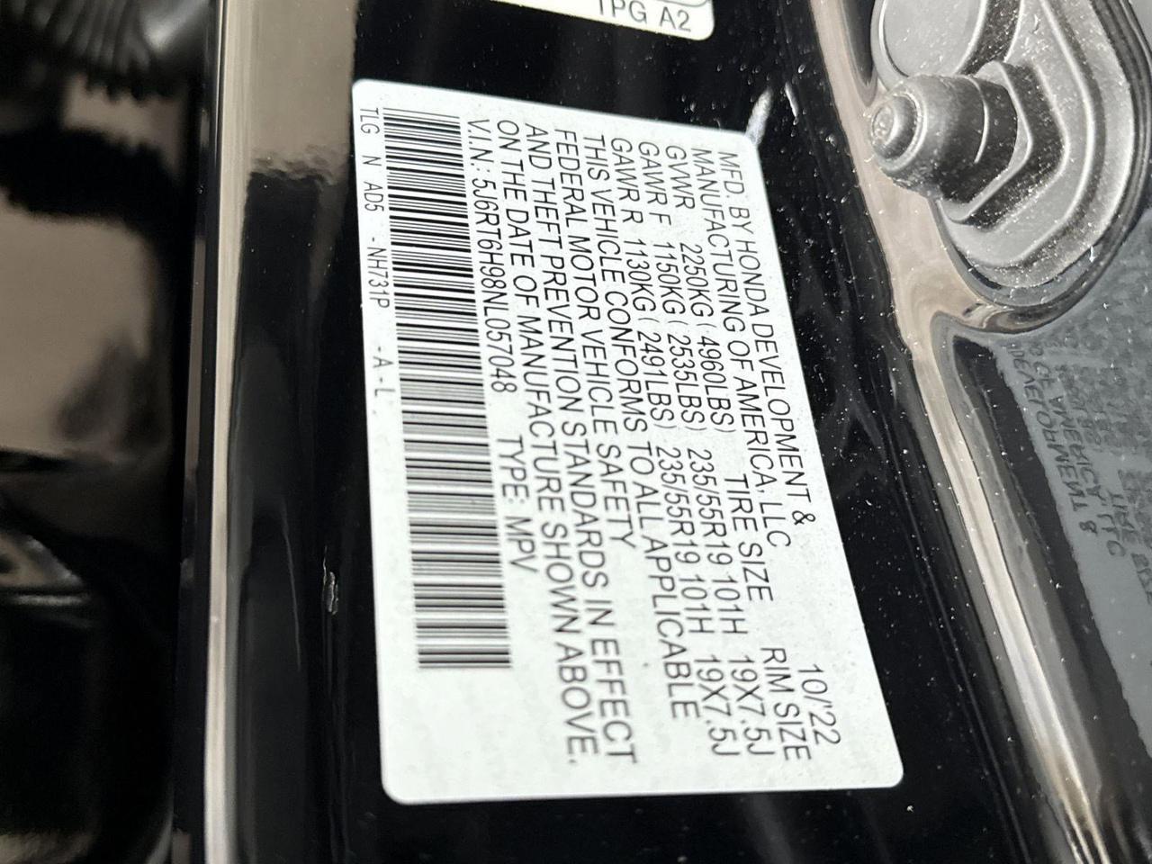 2022 Honda CR-V Hybrid Touring San Antonio TX