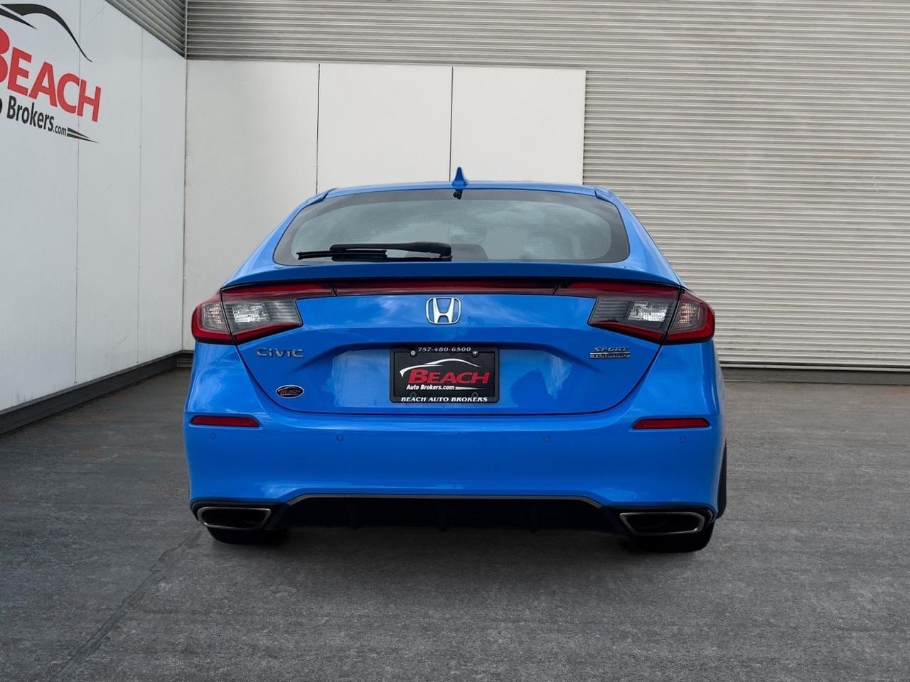2022 Honda Civic Hatchback SPORT TOURING, HEATED SEATS, BOSE SPEAKERS, SUNROOF, BLIND SPOT ALERT, ADAPTIVE CRUISE CONTROL, REMOTE START, CLEAN CARFAX, YOUR PERFECT RIDE IS WAITING- LETS GO!!! Norfolk VA