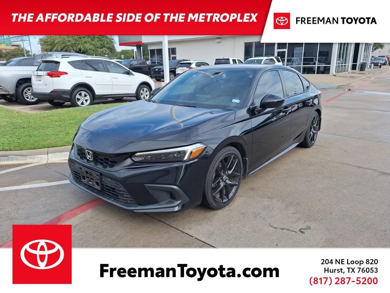 2022 Honda Civic Hatchback Sport Hurst TX