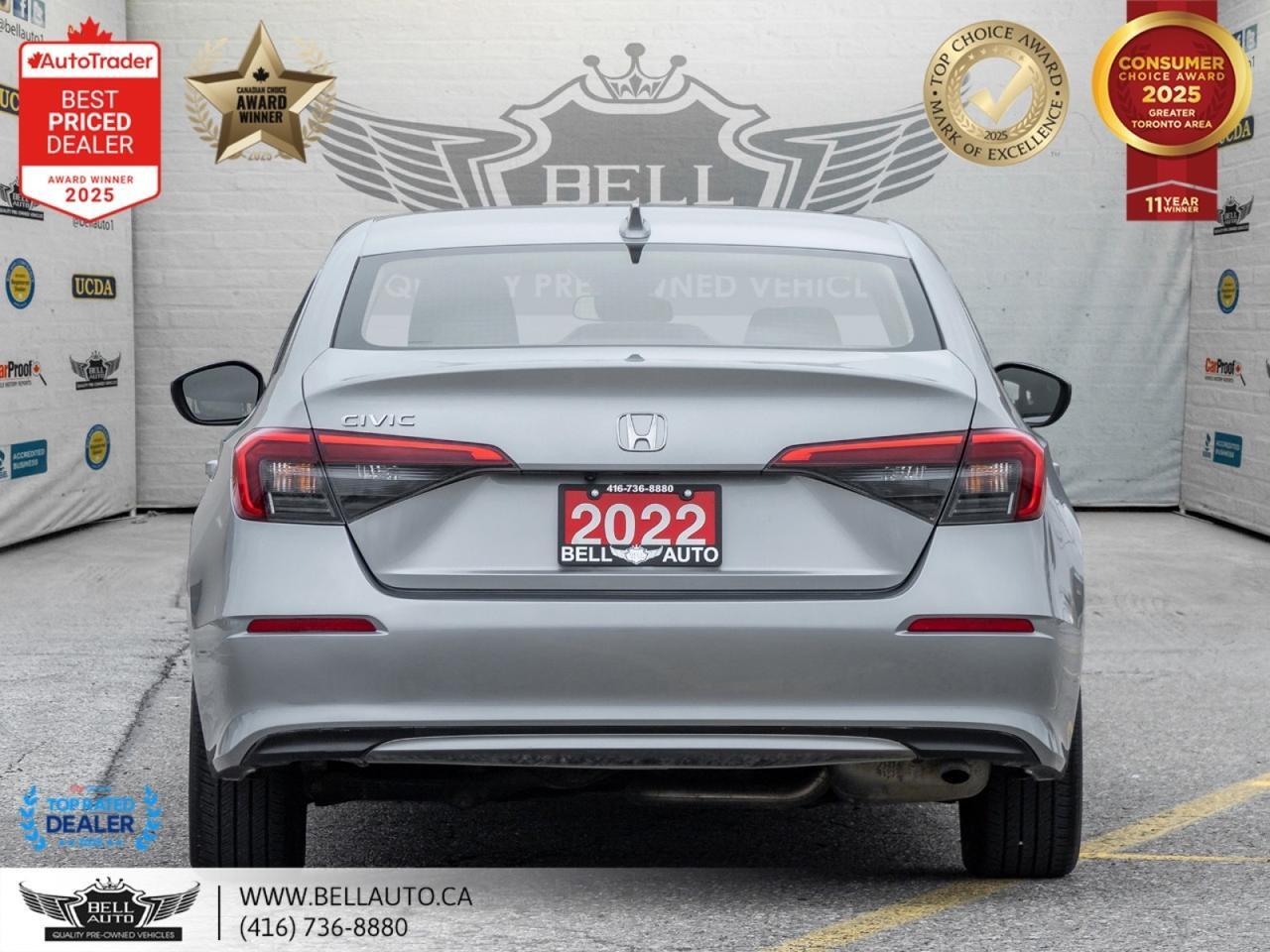 2022 Honda Civic Sedan LX | APPLCRPLY | B.CAM | ONEOWNER | NOACCIDENT Toronto ON
