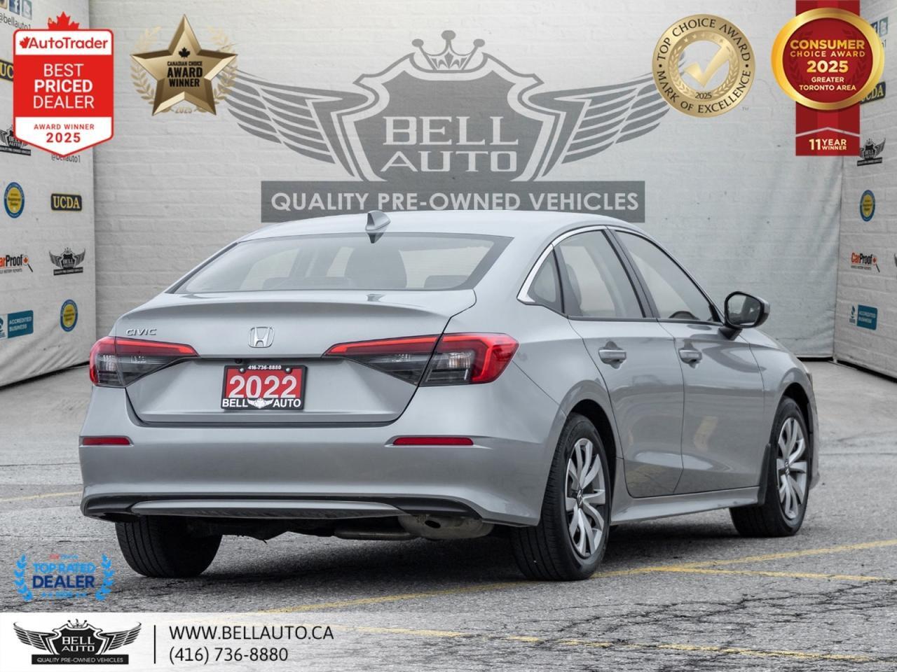 2022 Honda Civic Sedan LX | APPLCRPLY | B.CAM | ONEOWNER | NOACCIDENT Toronto ON