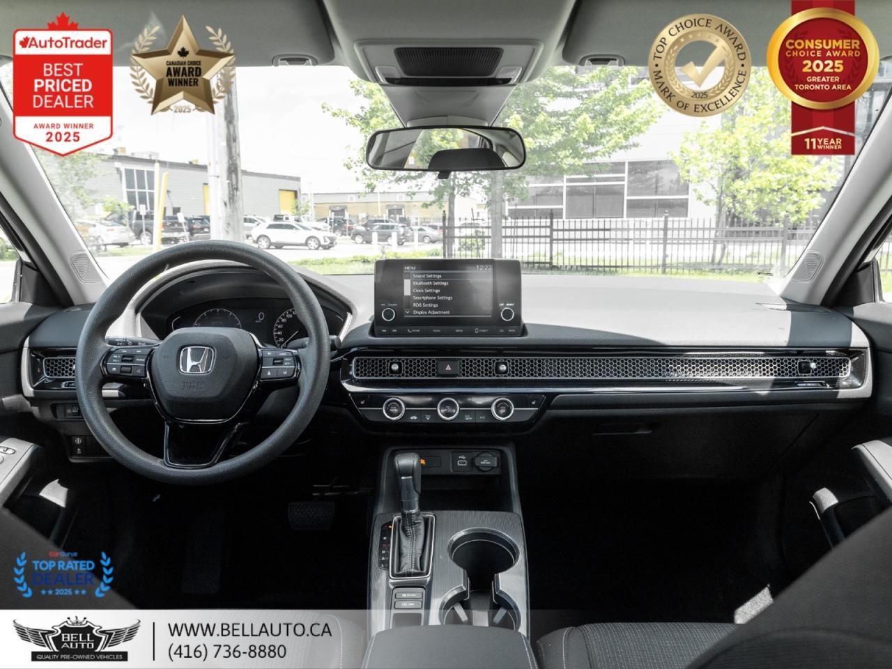 2022 Honda Civic Sedan LX | CARPLAY | B.CAM | HTDSEATS | HONDA.CRTFD | NOACCIDENT Toronto ON