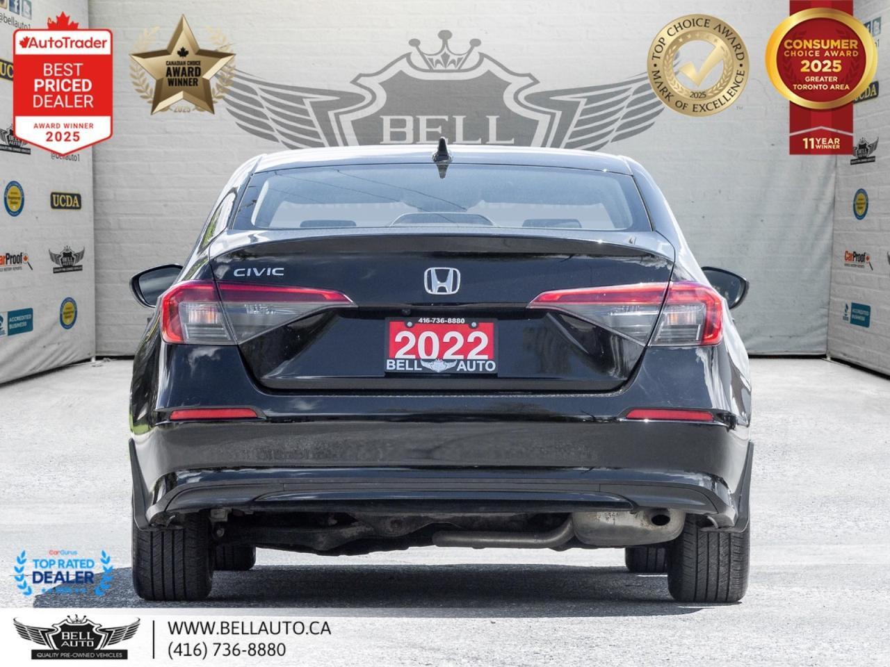 2022 Honda Civic Sedan LX | CARPLAY | B.CAM | HTDSEATS | HONDA.CRTFD | NOACCIDENT Toronto ON