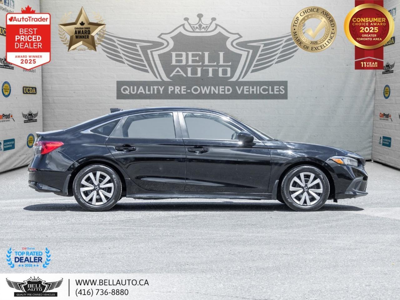 2022 Honda Civic Sedan LX | CARPLAY | B.CAM | HTDSEATS | HONDA.CRTFD | NOACCIDENT Toronto ON