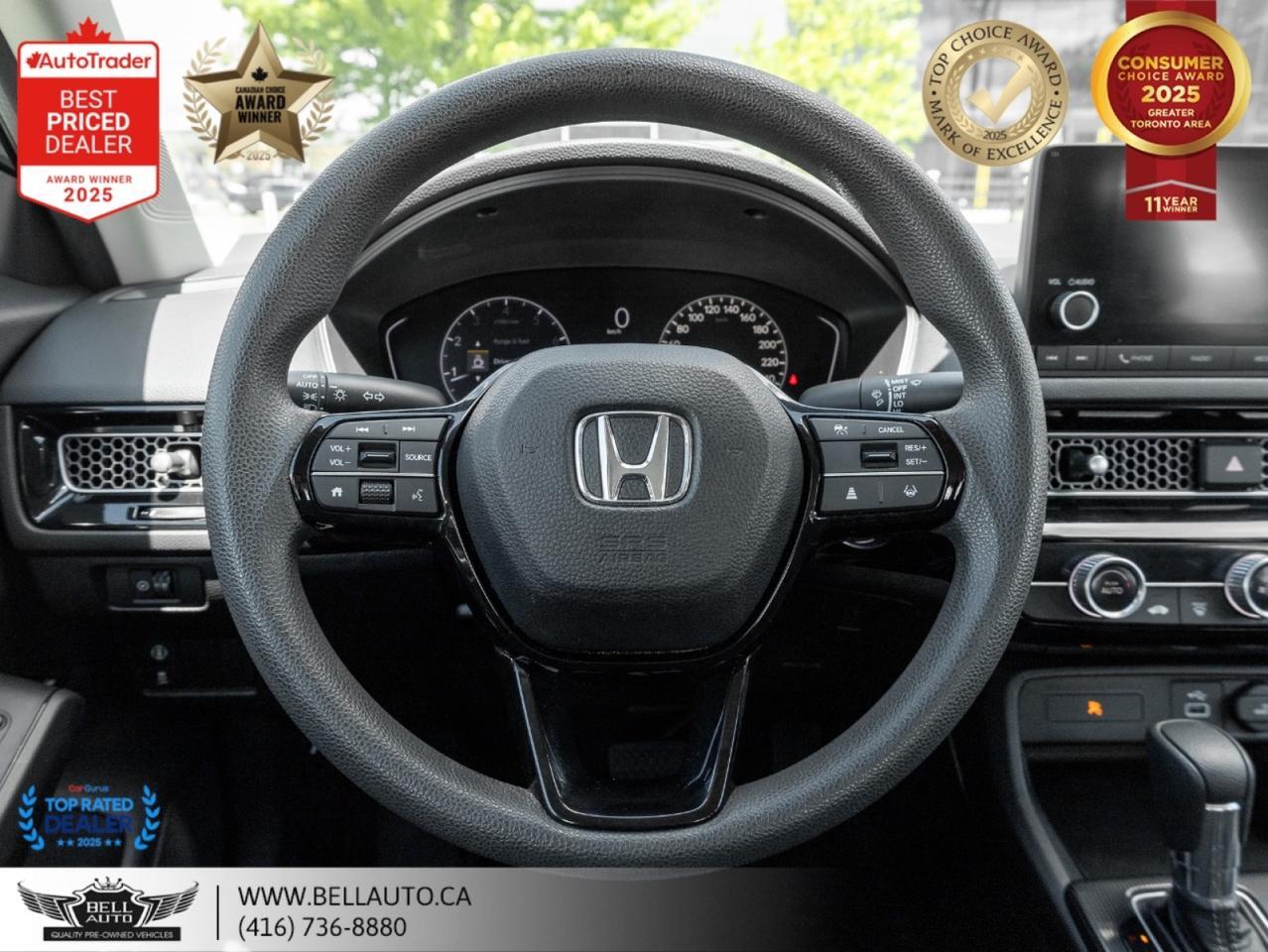 2022 Honda Civic Sedan LX | CARPLAY | B.CAM | HTDSEATS | HONDA.CRTFD | NOACCIDENT Toronto ON