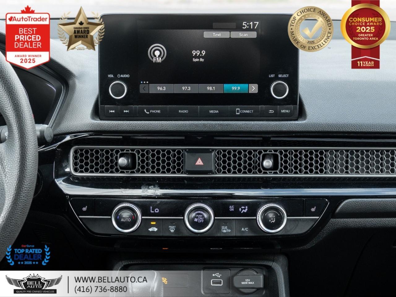 2022 Honda Civic Sedan LX | CARPLAY | B.CAM | ONEOWNER | NOACCIDENT Toronto ON