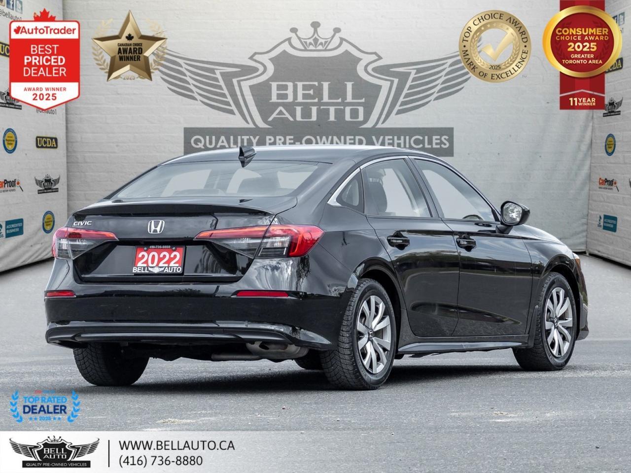 2022 Honda Civic Sedan LX | CARPLAY | B.CAM | ONEOWNER | NOACCIDENT Toronto ON