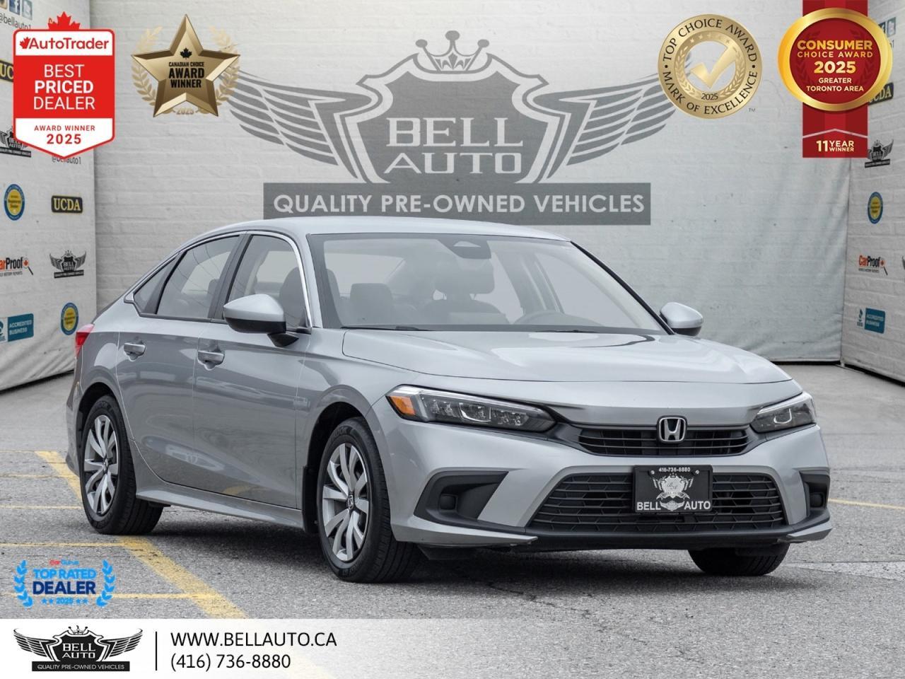 2022 Honda Civic Sedan LX APPLECARPLAY B.CAM ONEOWNER NOACCIDENT