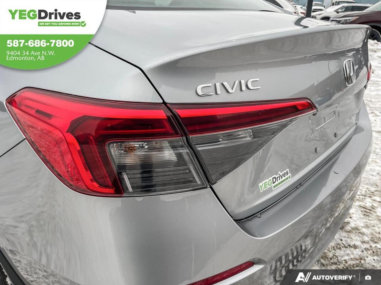 2022 Honda Civic Sedan LX Edmonton AB