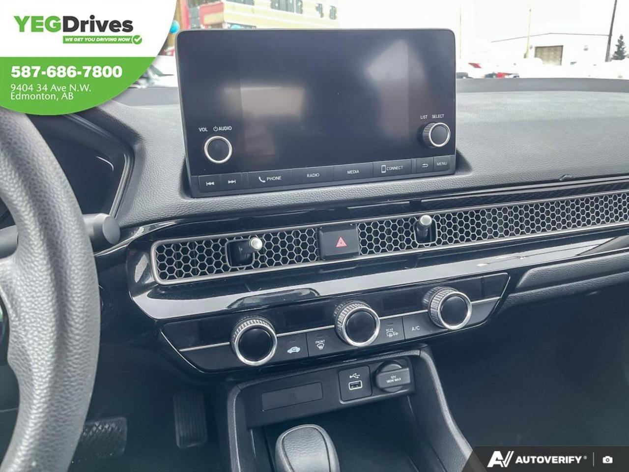 2022 Honda Civic Sedan LX Edmonton AB