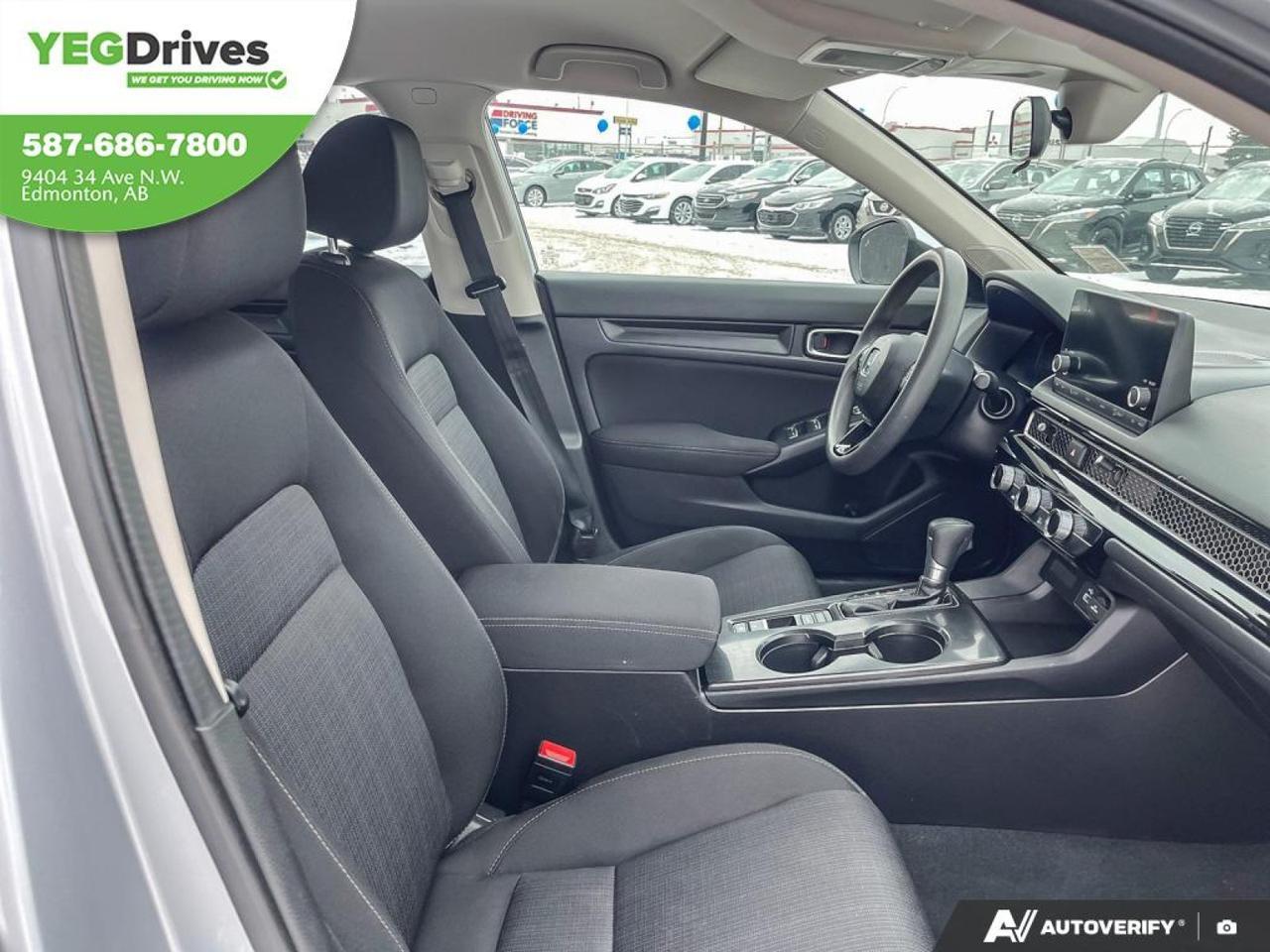 2022 Honda Civic Sedan LX Edmonton AB