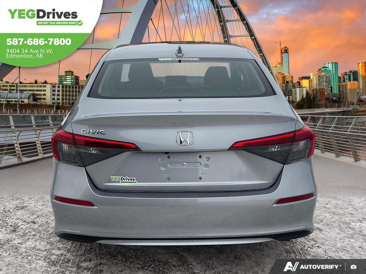 2022 Honda Civic Sedan LX Edmonton AB
