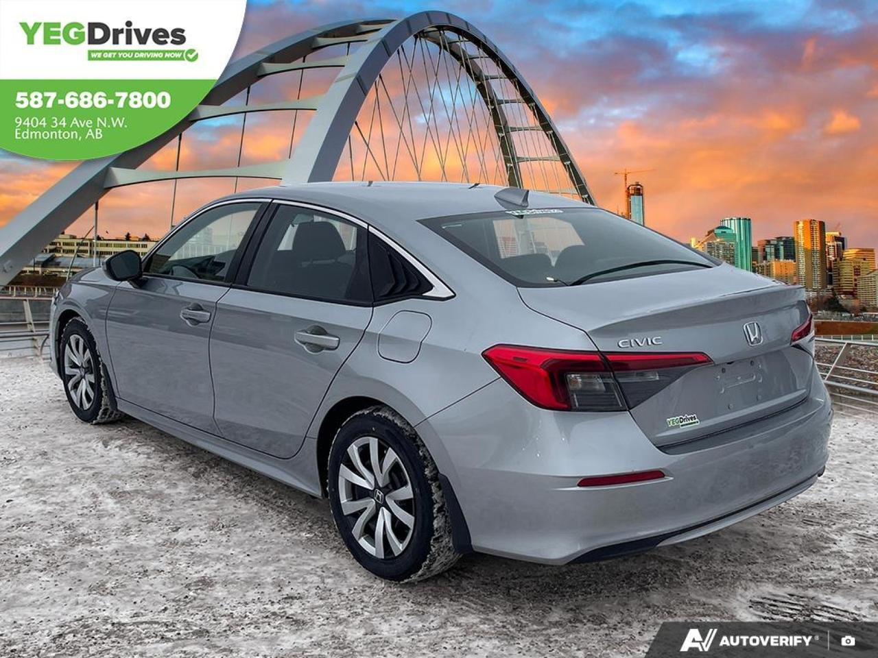 2022 Honda Civic Sedan LX Edmonton AB