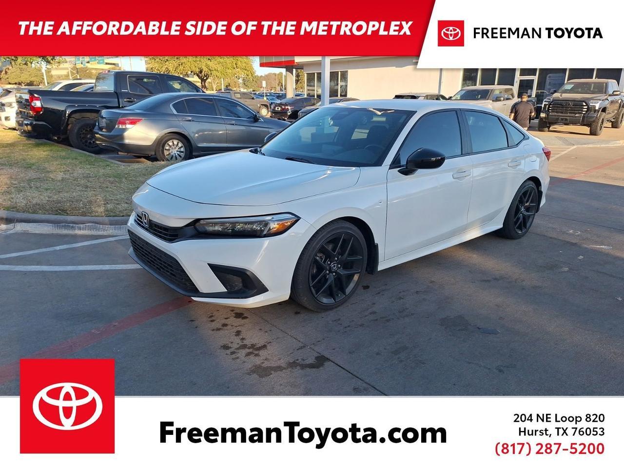 2022 Honda Civic Sedan Sport Hurst TX