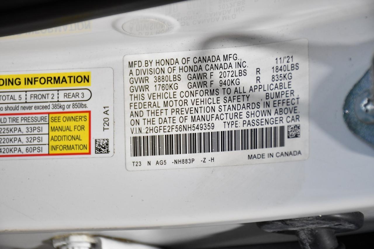 2022 Honda Civic Sedan Sport Lakeworth FL