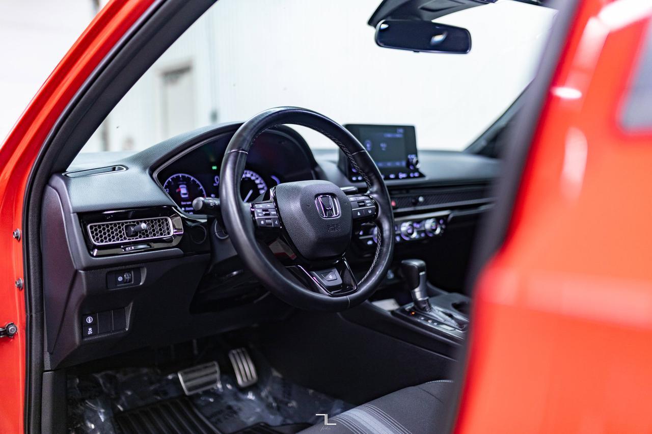 2022 Honda Civic Sedan Sport Roof BCam Red Deer AB