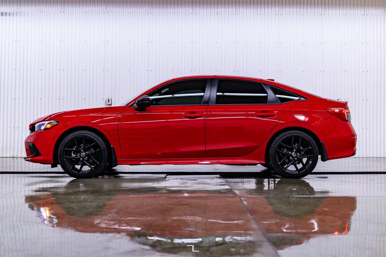 2022 Honda Civic Sedan Sport Roof BCam Red Deer AB