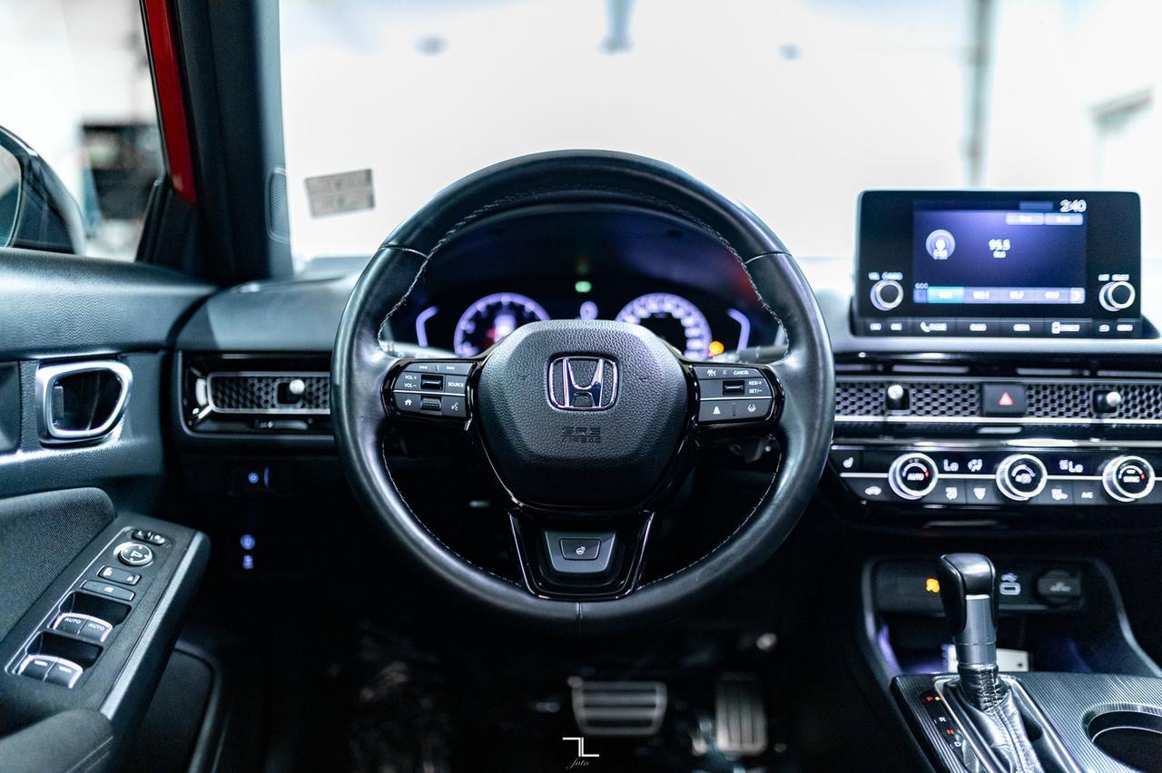 2022 Honda Civic Sedan Sport Roof BCam Red Deer AB