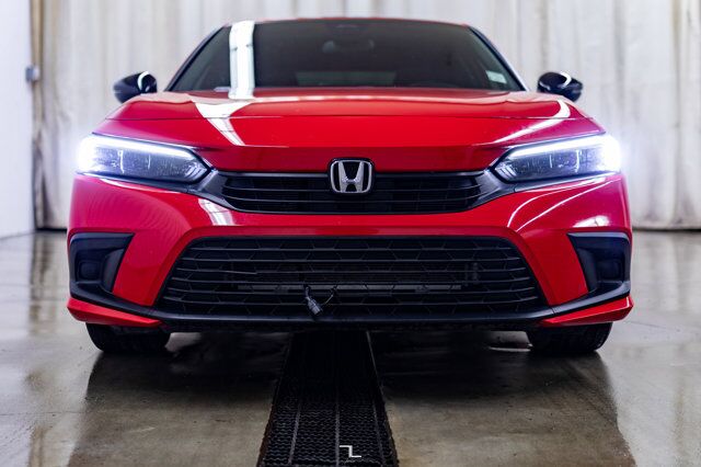 2022 Honda Civic Sedan Sport Roof BCam Red Deer AB