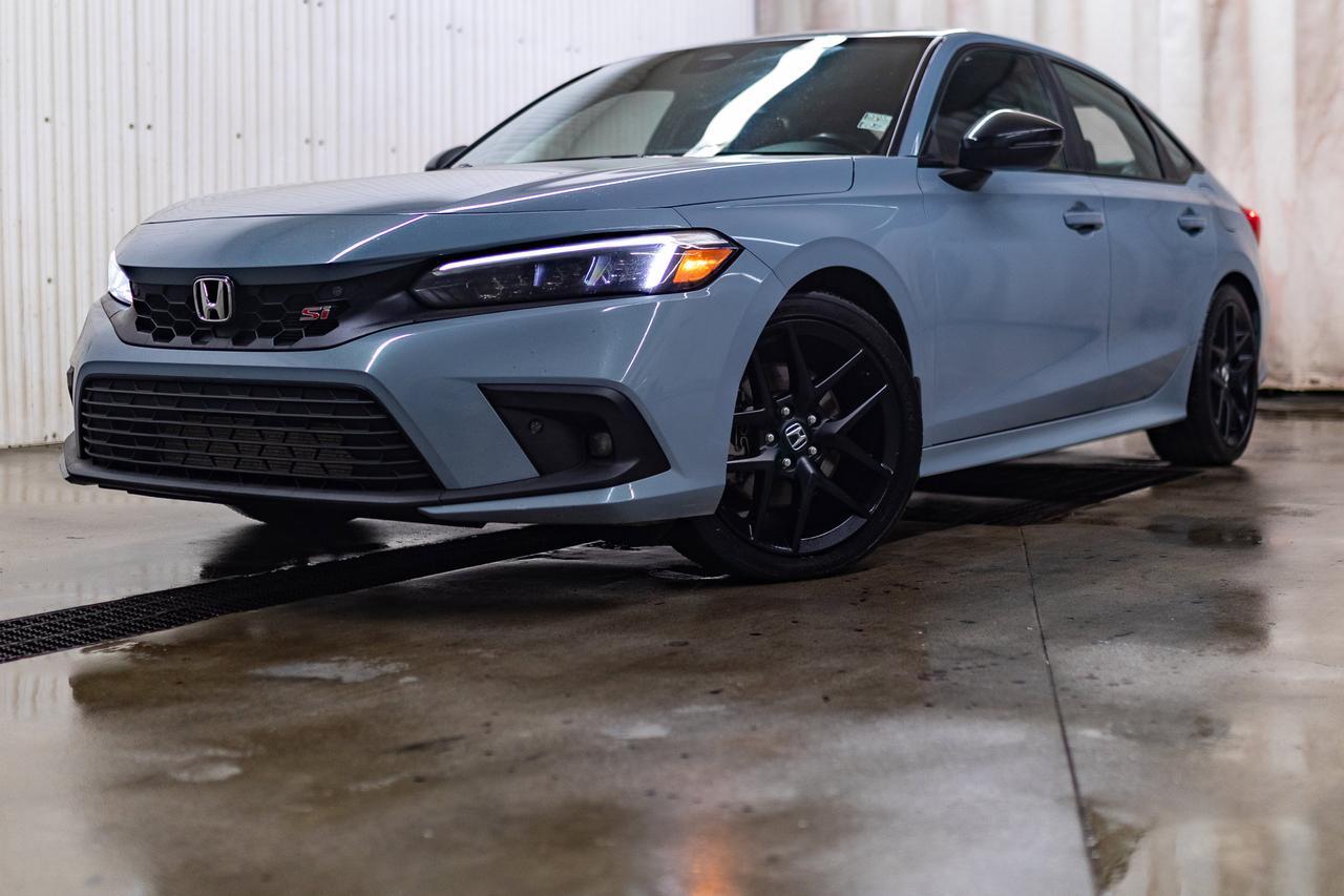 2022 Honda Civic Si Sedan Manual Nav Roof BCam Red Deer AB