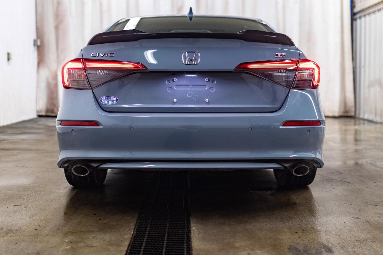 2022 Honda Civic Si Sedan Manual Nav Roof BCam Red Deer AB