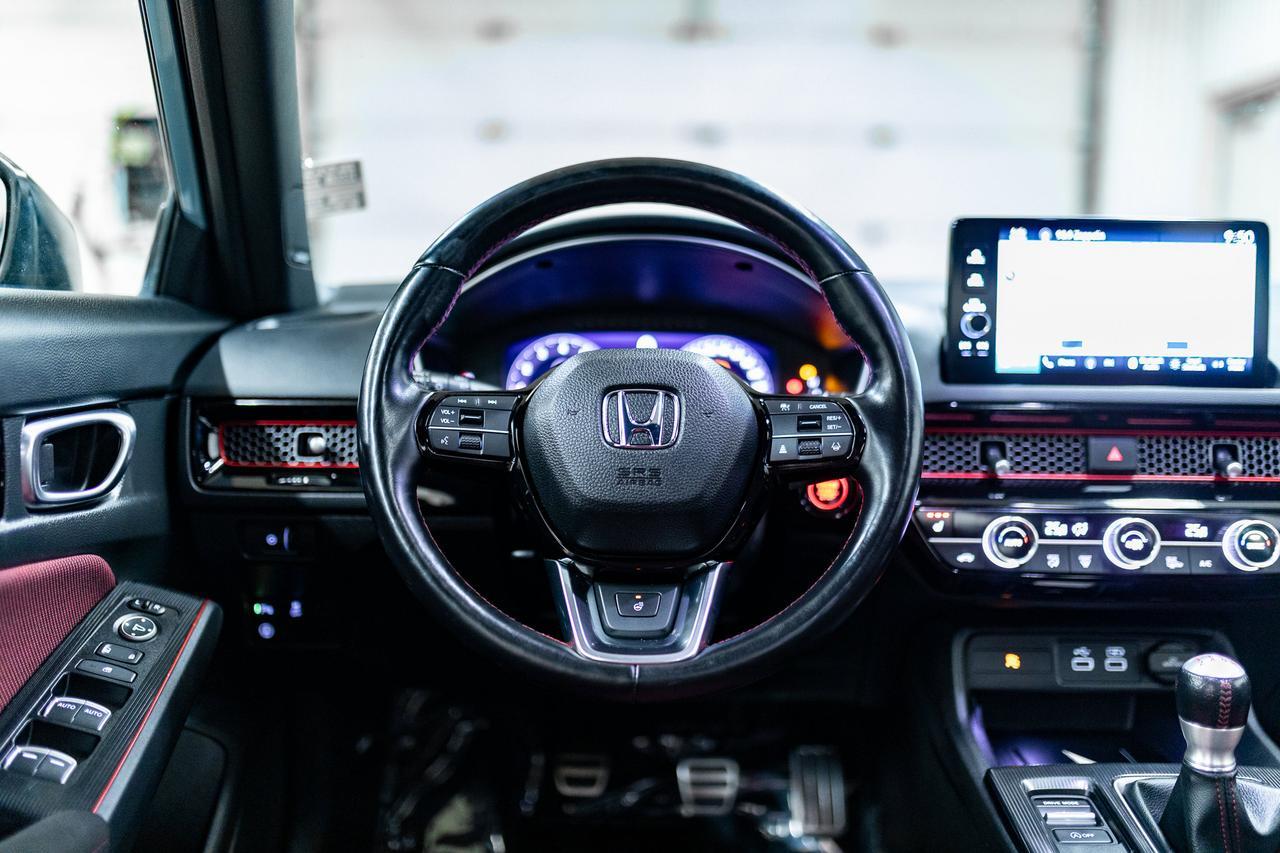 2022 Honda Civic Si Sedan Manual Nav Roof BCam Red Deer AB