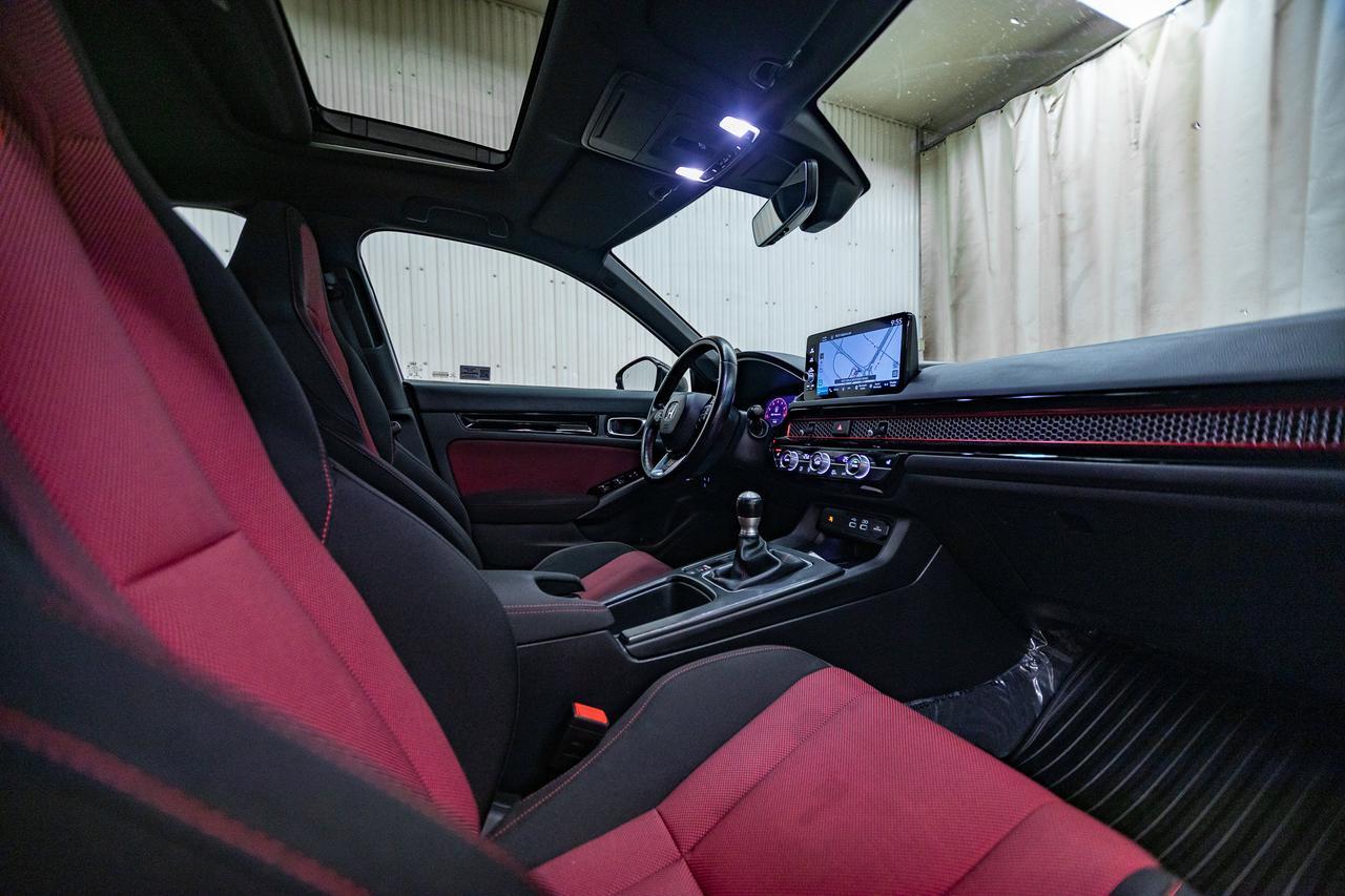 2022 Honda Civic Si Sedan Manual Nav Roof BCam Red Deer AB