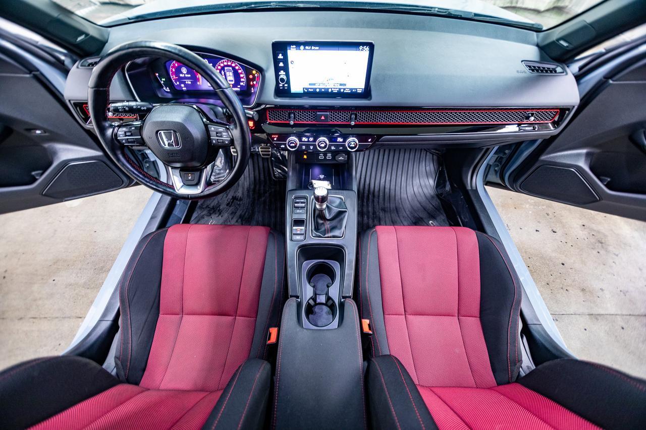 2022 Honda Civic Si Sedan Manual Nav Roof BCam Red Deer AB