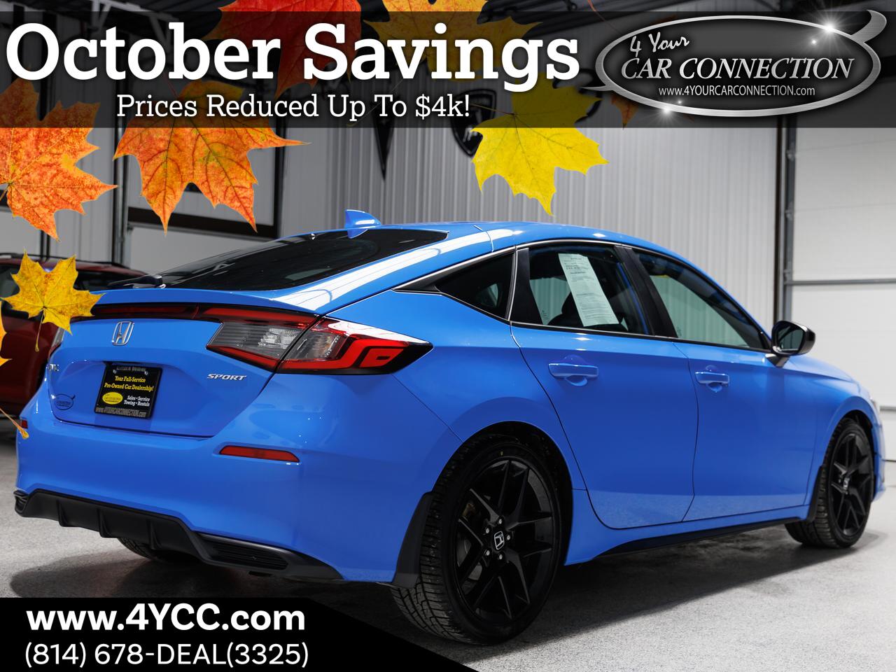 2022 Honda Civic Sport Cranberry PA