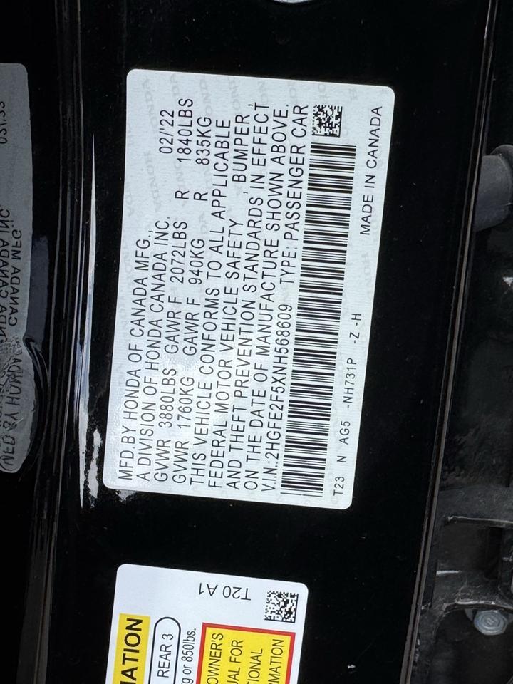 2022 Honda Civic Sport Crestwood KY
