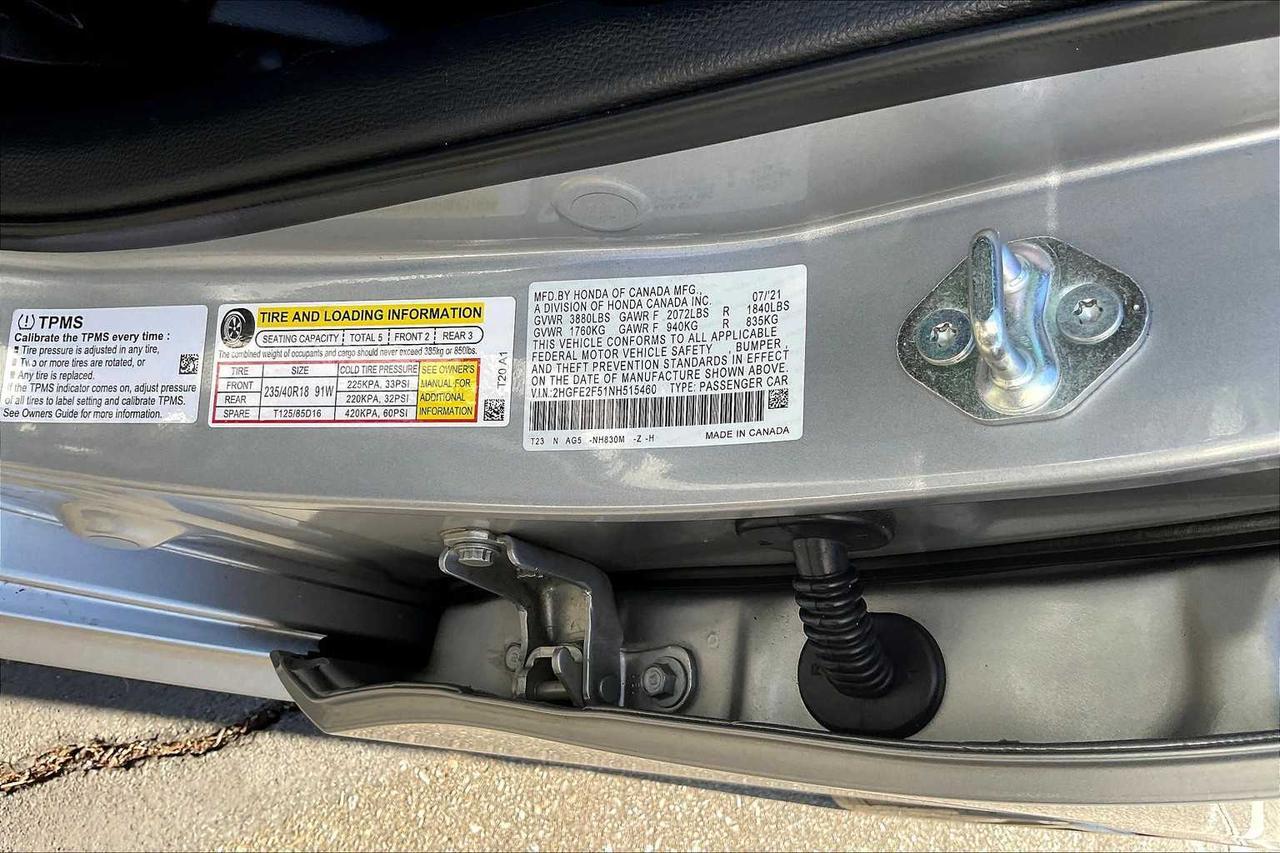 2022 Honda Civic Sport Roseville CA