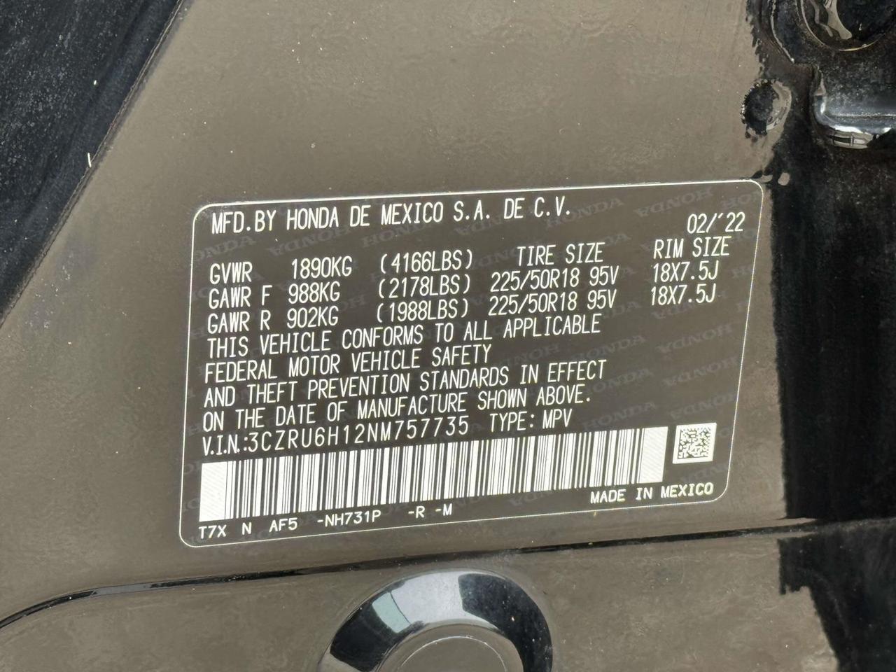 2022 Honda HR-V Sport Fredericksburg VA