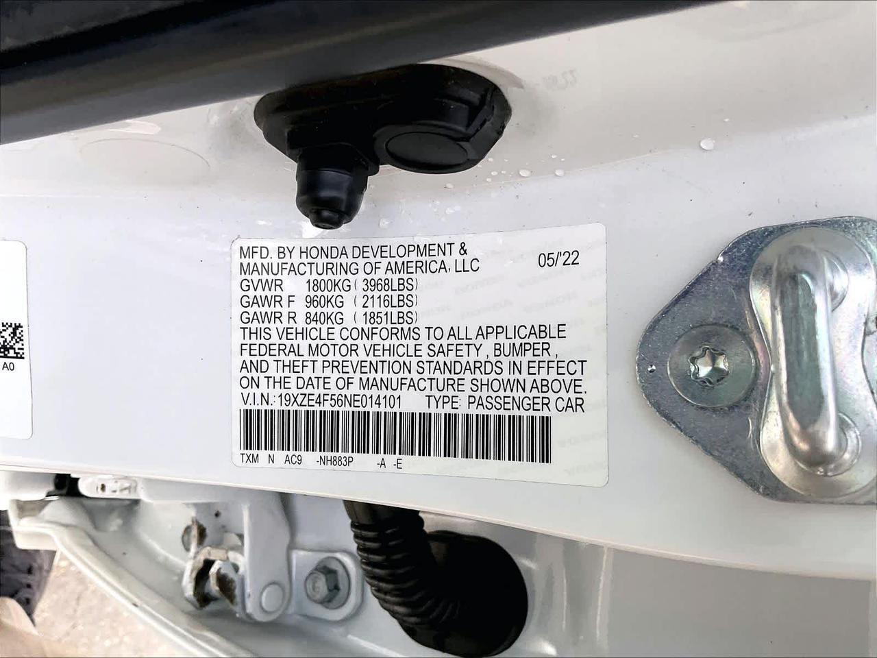 2022 Honda Insight EX Roseville CA