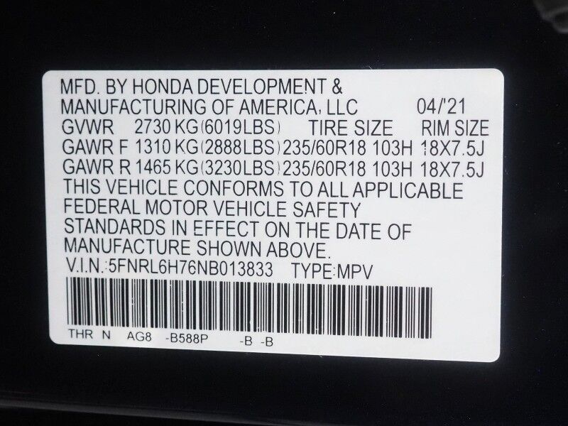 2022 Honda Odyssey EX-L *ADAPTIVE CRUISE, SAFETY ALERTS, BACKUP-CAMERA, COLOR TOUCHSCREEN, MOONROOF, LEATHER, HEATED SEATS, REMOTE START, KEYLESS ENTRY, POWER LIFTGATE, BLUETOOTH, ANDROID & APPLE Round Rock TX