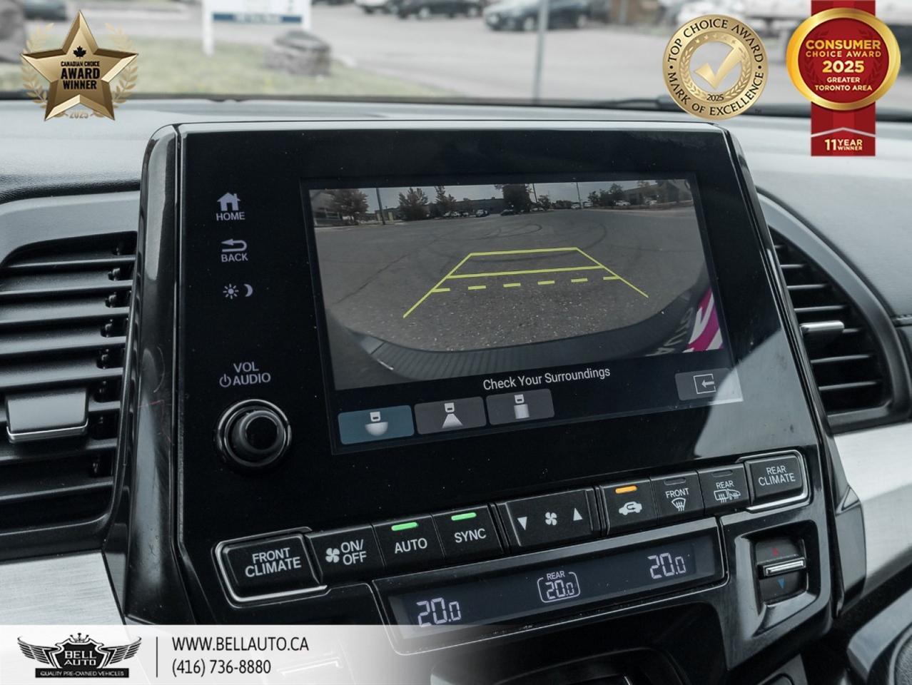 2022 Honda Odyssey EX-L Navi 6-PASS 3RD-ROWSEATING ONSTAR LEATHER POWER & MEMORY SEATS BACKUPCAM NOACCIDENT Toronto ON