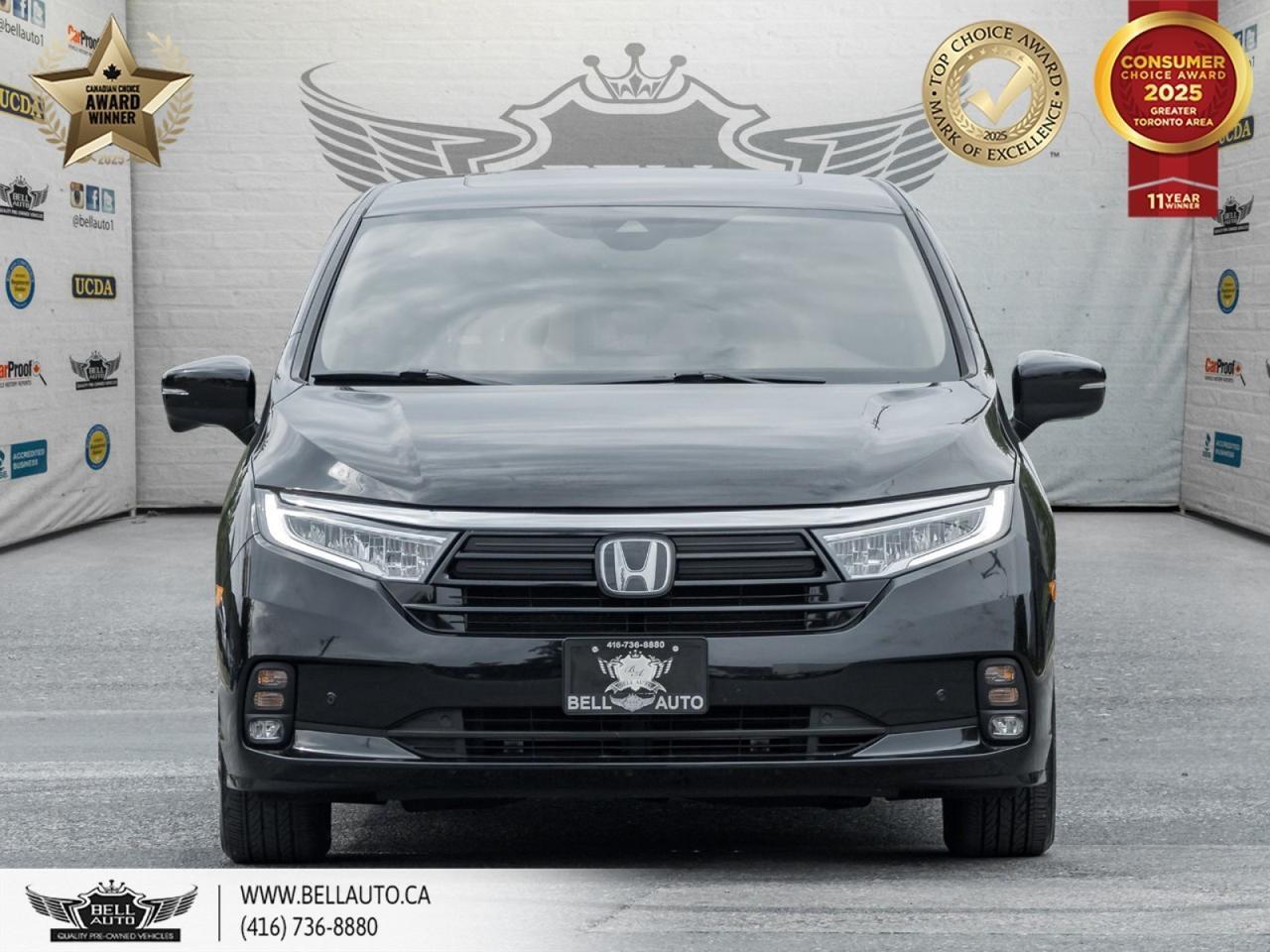2022 Honda Odyssey EX-L Navi 6-PASS 3RD-ROWSEATING ONSTAR LEATHER POWER & MEMORY SEATS BACKUPCAM NOACCIDENT Toronto ON