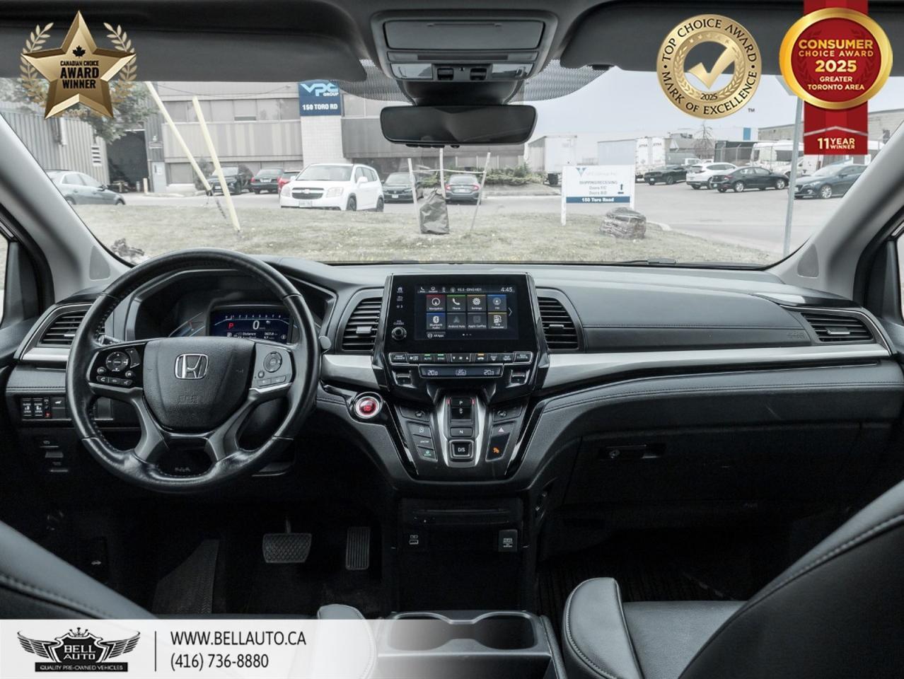 2022 Honda Odyssey EX-L Navi 6-PASS 3RD-ROWSEATING ONSTAR LEATHER POWER & MEMORY SEATS BACKUPCAM NOACCIDENT Toronto ON