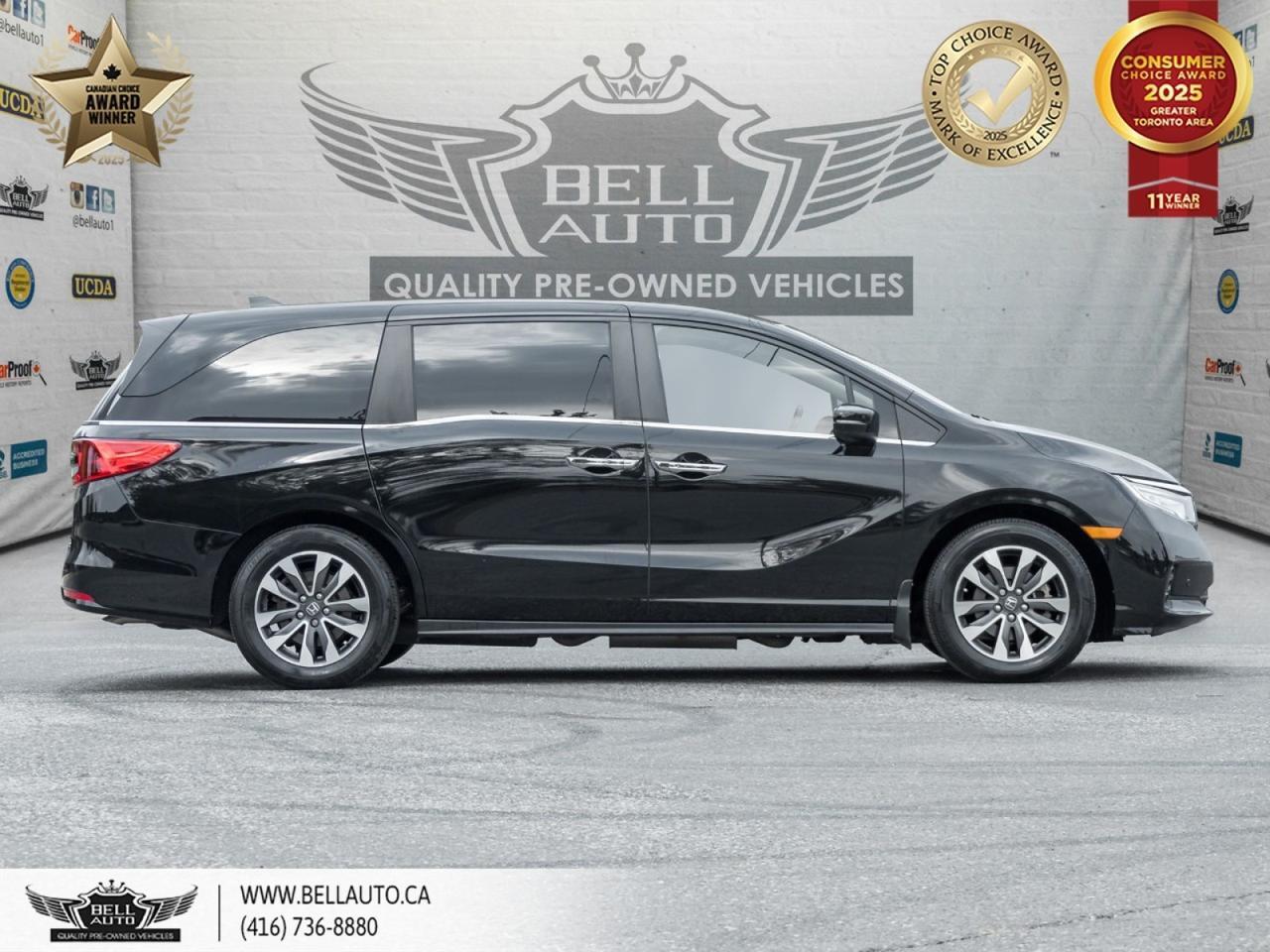 2022 Honda Odyssey EX-L Navi 6-PASS 3RD-ROWSEATING ONSTAR LEATHER POWER & MEMORY SEATS BACKUPCAM NOACCIDENT Toronto ON