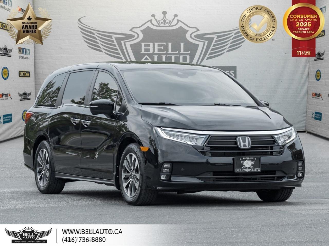 2022 Honda Odyssey EX-L Navi 6-PASS 3RD-ROWSEATING ONSTAR LEATHER POWER & MEMORY SEATS BACKUPCAM NOACCIDENT Toronto ON