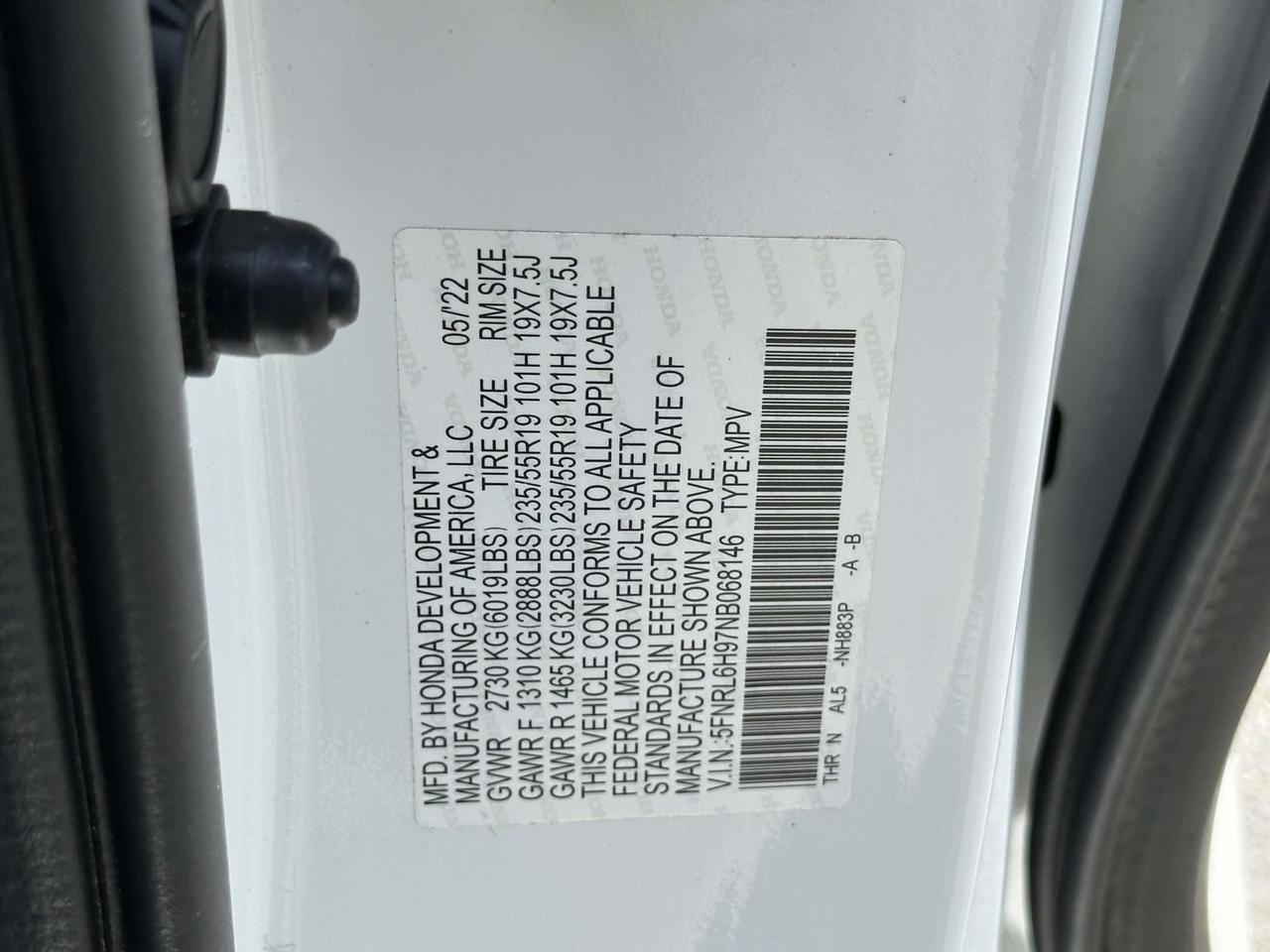 2022 Honda Odyssey Elite Alexandria VA